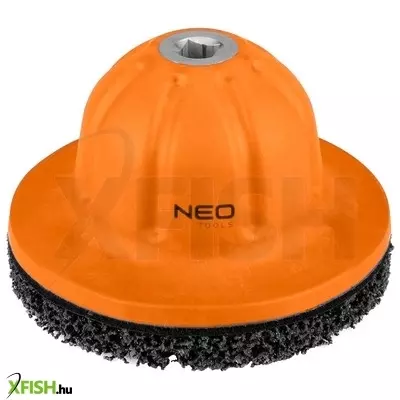 Neotools kerékagy tisztító dörzstárcsa, 150mm, 1/2 négyszög csatlakozó