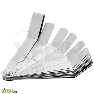 Neotools hézagmérő készlet 16db bent (0.127 - 0.508mm) 65mn/rozsdamentes acél 16db, hajlított