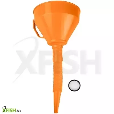 Neotools tölcsér 160mm, 1,2l, flexibilis kifolyóval, polietilén