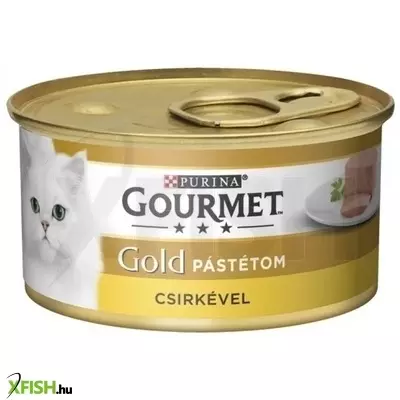 Gourmet gold pástétom csirke 85g, 24 db/csomag