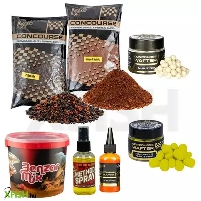 Benzar-Mix Nyári Concourse Csali És Etetőanyag Szett