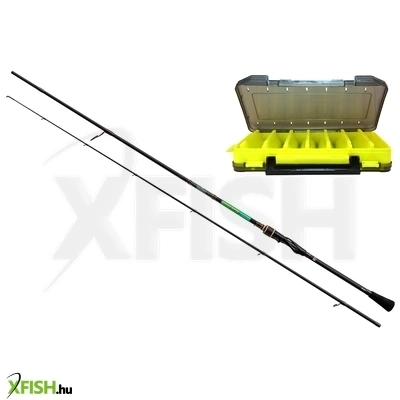 Wizard Edge Spin Pergető Horgászbot Ajándék Műcsalis Dobozzal 215cm 45-95g