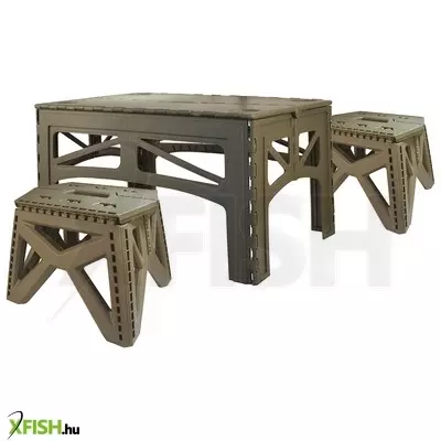 the one practic asztal és dupla szék szett