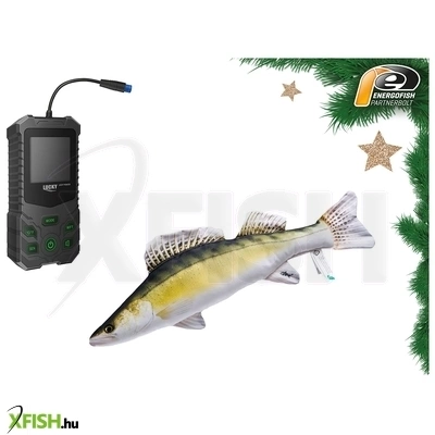 Lucky Kézi Halradar Ajándék Süllős Párnával