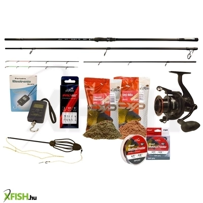 Carp Expert Max2 Dt 390cm Method Feeder Szett Újdonság Csalikkal