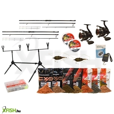 Carp Expert Max2 360cm Dupla Feeder Szett Rodpoddal És Csalikkal