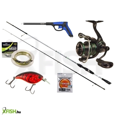 Wizard Dravon Komplett Medium Csuka Pergető Szett Mustad Fogóval 243cm 7-29g