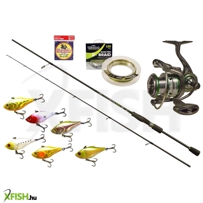 Wizard Active Skill Light Pergető Szett Vertikális Csalikkal 210cm 5-23g