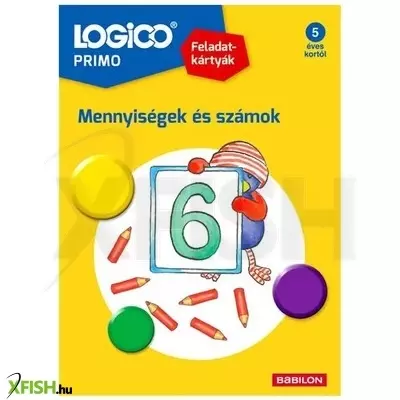 Logico Primo: Feladatkártyák - Mennyiségek és számok