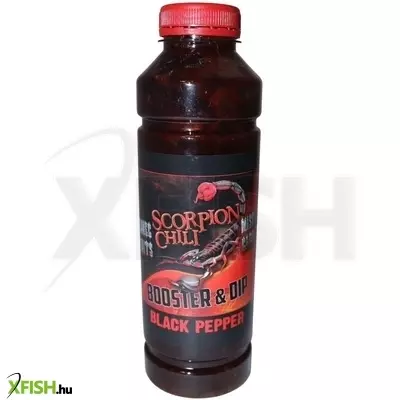 Zadravec Scorpion Chili Booster&Dip locsoló Black Pepper bors 500 ml