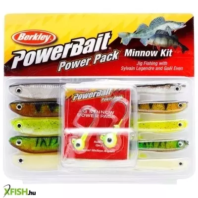 Berkley PowerBait Pro Pack gumihal szett Minnow Varied 5g Assorted 10 db/csomag