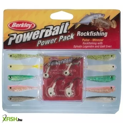 Berkley PowerBait Pro Pack gumihal szett Rockfishing 2in | 5cm Varied Assorted 10 db/csomag