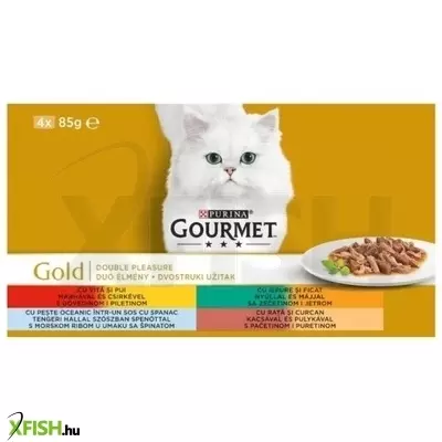 Gourmet gold multipack duó (4x85g), 12 db/csomag