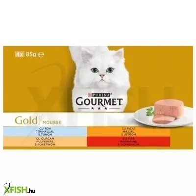 Gourmet gold multipack pástétom (4x85g), 12 db/csomag