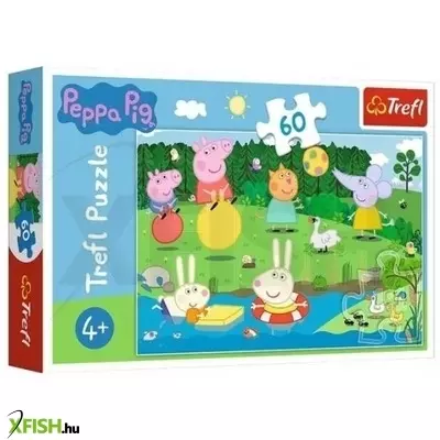 Trefl: Peppa malac Szórakozás nyáron 60 darabos puzzle