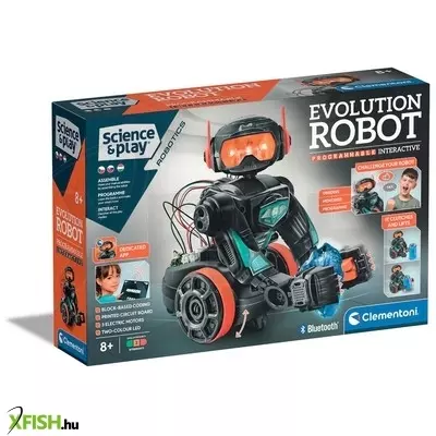 Clementoni evolution robot - programozható robotkészítő készlet