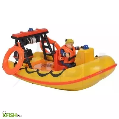 Sam, a tűzoltó: Neptune csónak Penny Morris figurával, kiegészítőkkel