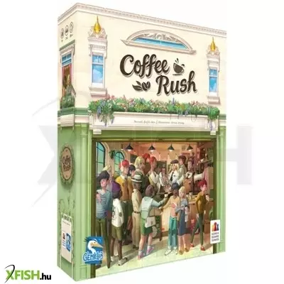 Gémklub coffee rush társasjáték