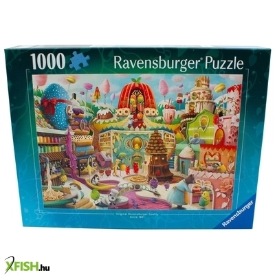 Ravensburger puzzle 1000 db - tündéri utcák