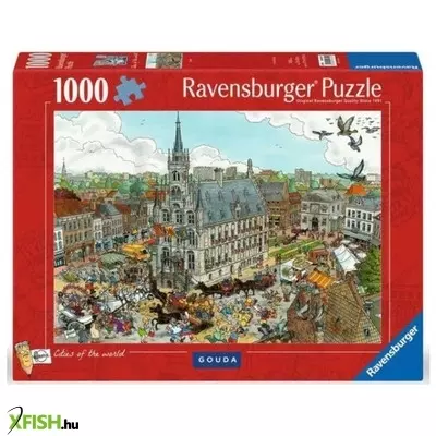 Ravensburger puzzle 1000 db - gouda