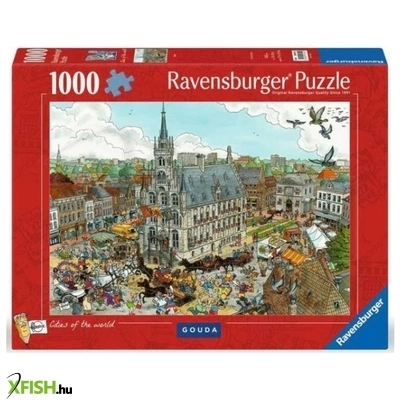Ravensburger puzzle 1000 db - gouda
