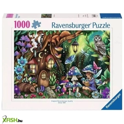 Ravensburger puzzle 1000 db - varázslatos erdőben