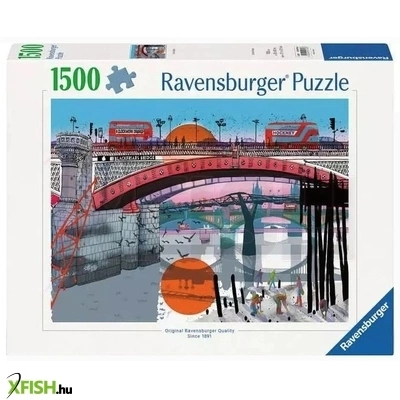 Ravensburger puzzle 1500 db - londonban vagyok