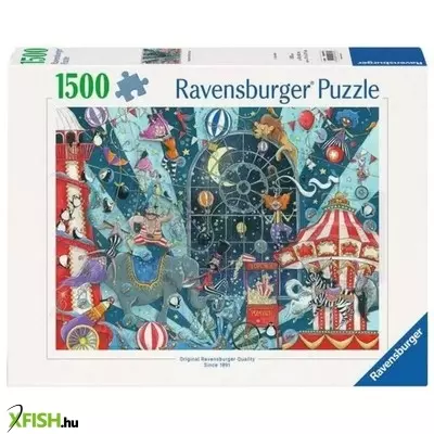 Ravensburger puzzle 1500 db - köszöntünk a cirkuszban