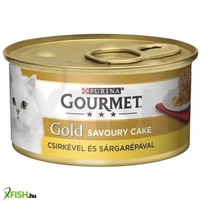 Gourmet gold savoury cake csirkével és sárgarépával 85g, 1 db/csomag
