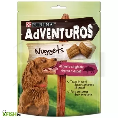 Adventuros Nuggets Vaddisznó, Vad ízű 90g