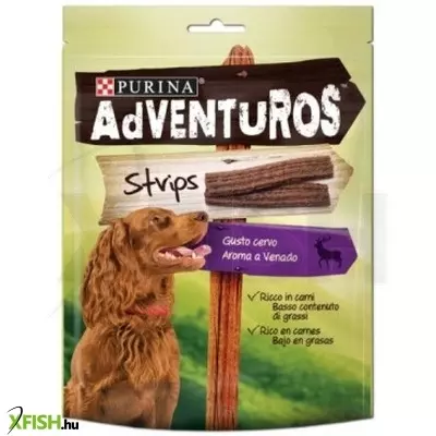 Adventuros Strips Szarvas, Vad ízű 90g