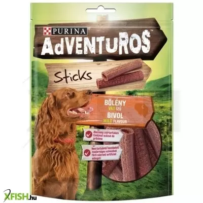 Adventuros Sticks Bölény, Vad ízű kistestű kutyáknak 90g