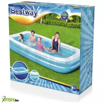 bestway medence 2 gyűrűs 305x183x46cm