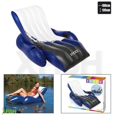 intex: floating recliner kapaszkodós napozófotel - 180 x 135 cm