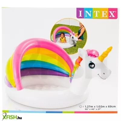 Intex bébi medence unikornis 127x102cm