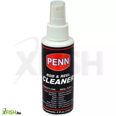 PENN Rod and Reel Cleaner Black 1 Multi-Species Korrózióvédő és sóvédő tisztító Spray Kicsi