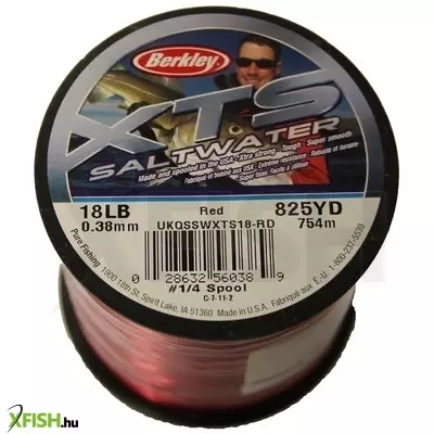 Berkley XTS Saltwater Filler Spools monofil pergető zsinór 440yd | 402m Red 45lb | 20.4kg 0.020in | 0.50mm
