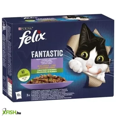 Felix fantastic multipack házias válogatás zöldségekkel aszpikban 12x85g, 6 db/csomag