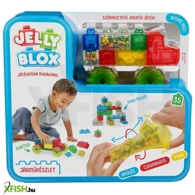 jelly blox - jármű készlet