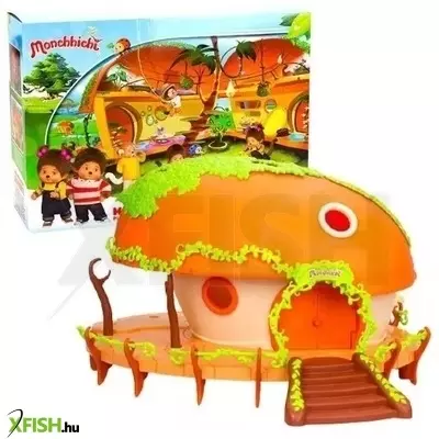 monchhichi: deluxe ház játékszett - óriás méret