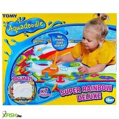 tomy: aquadoodle - szuper szivárvány deluxe rajz szett