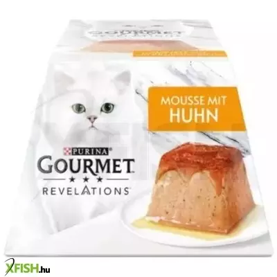 Gourmet relevations pastétom csirkével és szósszal 2x57g, 12 db/csomag