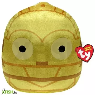Ty squishy beanies párna c-3po, 30 cm