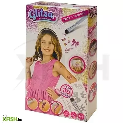 Glitza: test- és tárgydíszítő kezdő készlet