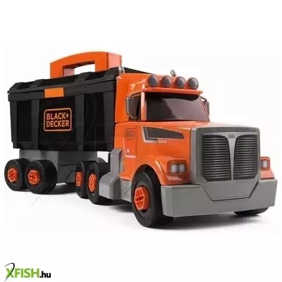 Black and Decker: összeépíthető kamion szerszámkészlettel