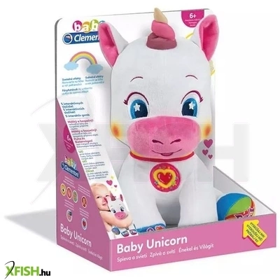 interaktív plüss unikornis