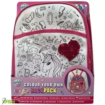 Grafix kifesthető táska 5 filctollal és ragasztható díszekkel