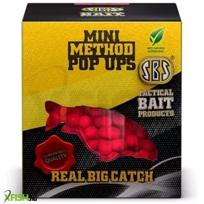 Sbs Baits Mini Method Pop Ups Lebegő Method Csali Lemon Orange Citrom Narancs 8x10mm 20g