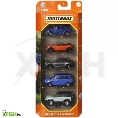 matchbox kisautó 5 darabos készlet - többféle