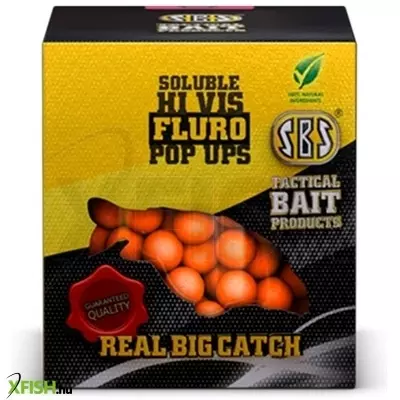 sbs fluro pop ups lebegő oldódó bojli peach barack 10mm 20g